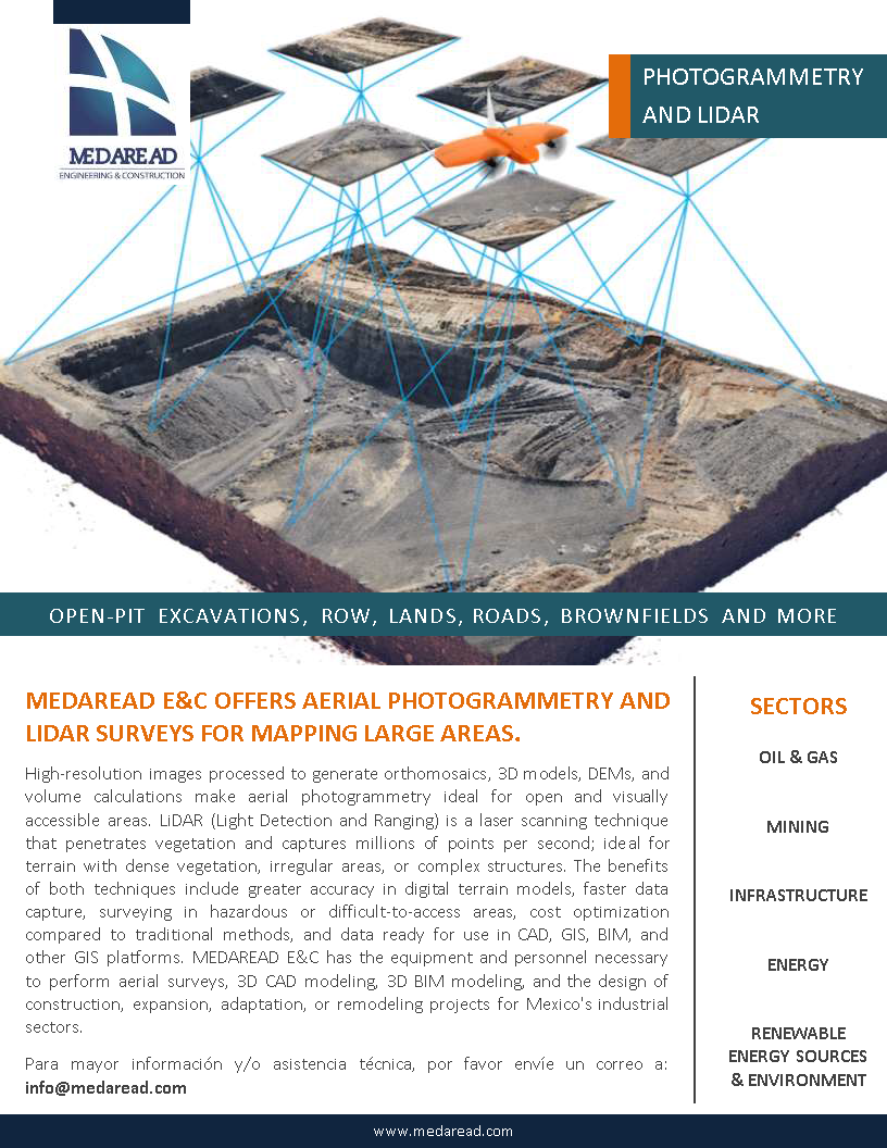 Fotogrametría Aérea y LIDAR
