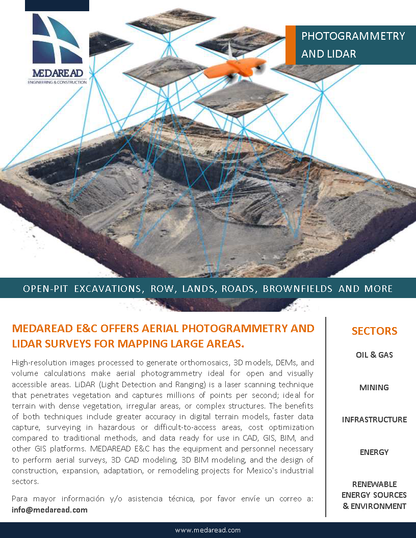 Fotogrametría Aérea y LIDAR