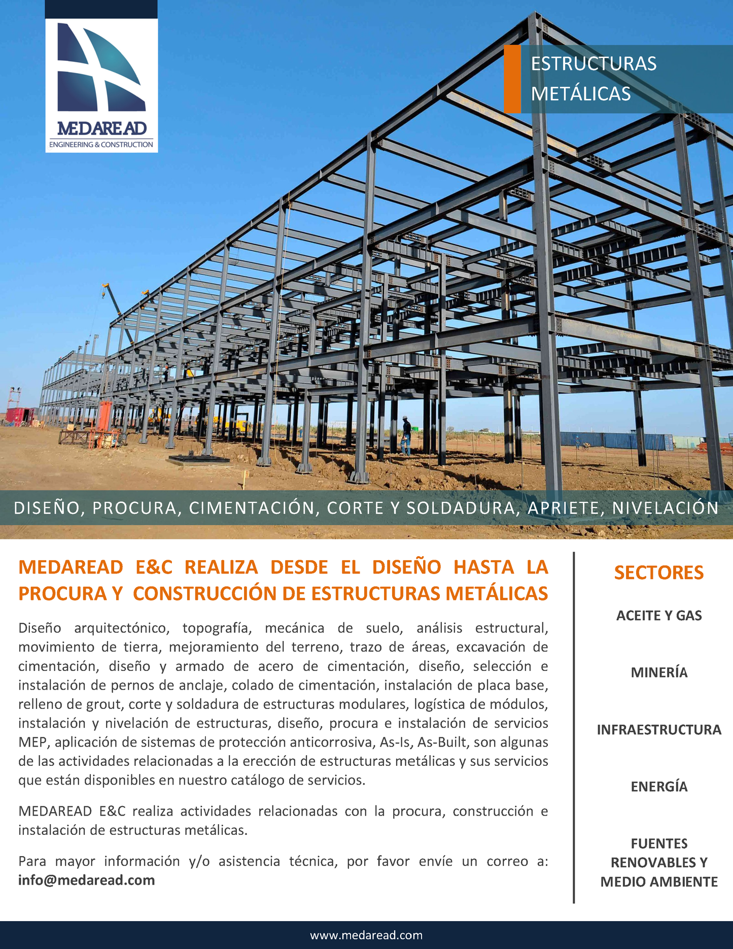 Construcción de estructuras metálicas